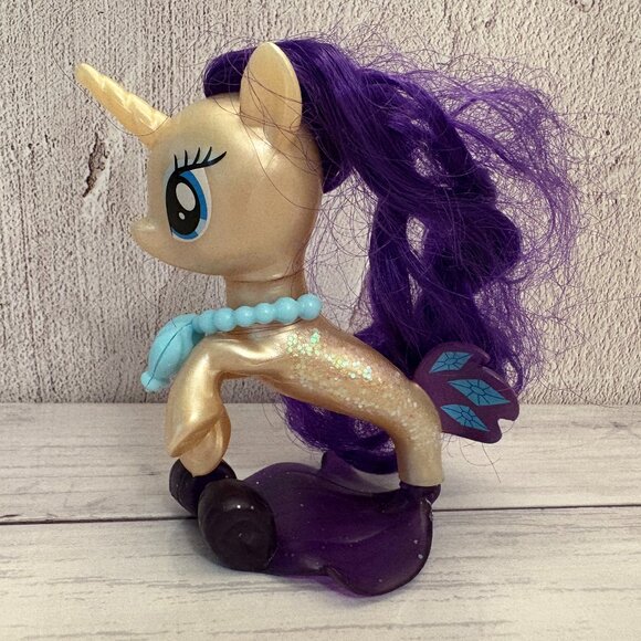 My Little Pony (MLP): The Movie G4 "RARITY" Treasure Seapony 4" (SKU: 206TO) - Picture 1 of 5